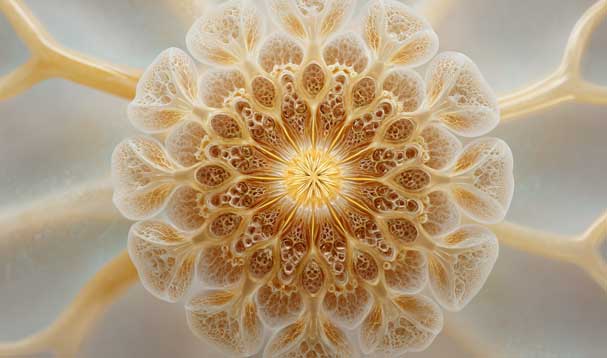 glowing mandala seed potential