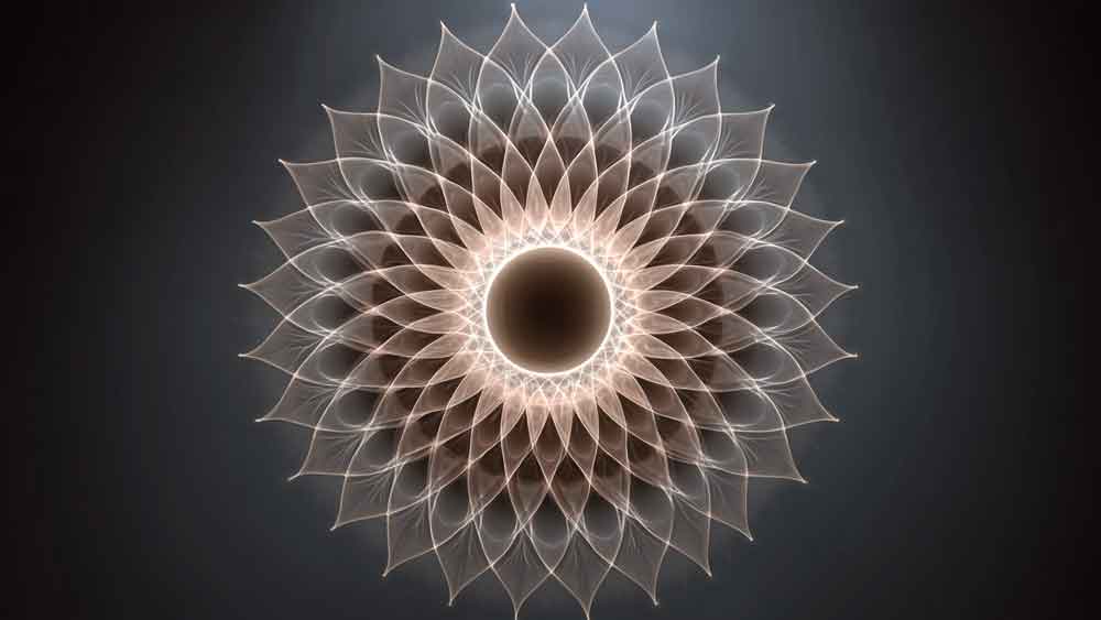 meditative muted mandala